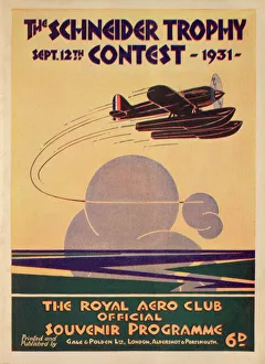 The Schneider Trophy 1931 - Calshot Spit, England The Schneider Trophy 1931 - Calshot Spit, England
