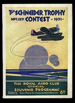 1931 Schneider Trophy Contest Print