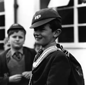 Vintage School Uniforms UK Prints: Schoolboy in Uniform