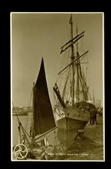 Schooner C & F Nurse in Poole Harbour Schooner C & F Nurse in Poole Harbour
