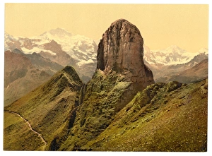 Schynige Platte, with view of Gummihorn and Jungfrau, Bernes Schynige Platte, with view of Gummihorn and Jungfrau, Bernes