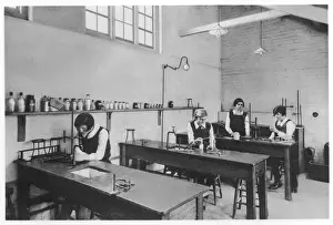 Laboratory Equipment History Prints: Science Class