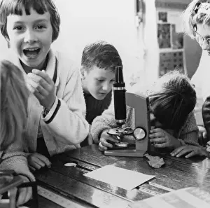 Education In The 1960s UK Prints: Science Lesson