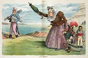 Puck Magazine Art Prints: Still scolding