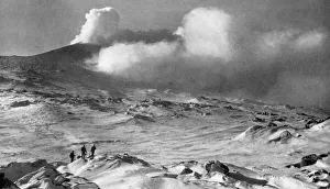 Scott Polar Expedition 1910 - 1912 - Mount Erebus Scott Polar Expedition 1910 - 1912 - Mount Erebus