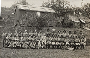 Scouts of 1st and 2nd Levuka Troops, Fiji, South Pacific Scouts of 1st and 2nd Levuka Troops, Fiji, South Pacific
