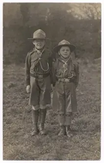 Historical Boy Scout Images Prints: Scouts / Uniform 1925