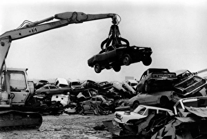 A scrapyard for cars, St Erth, Cornwall A scrapyard for cars, St Erth, Cornwall