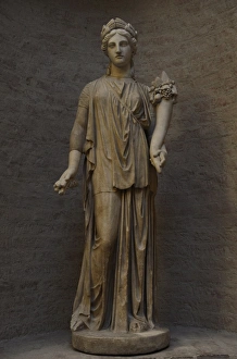 Sculpture. The ancient torso (Artemis statue). Was restored Sculpture. The ancient torso (Artemis statue). Was restored
