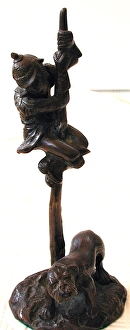 Sculptured caricature of Kaiser Wilhelm II, WW1 Sculptured caricature of Kaiser Wilhelm II, WW1