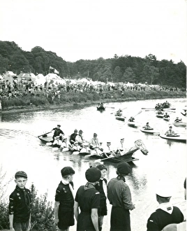 Sea Scouts and Cub Scouts at a regatta Sea Scouts and Cub Scouts at a regatta
