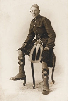 A Seaforth Highlander - World War One A Seaforth Highlander - World War One