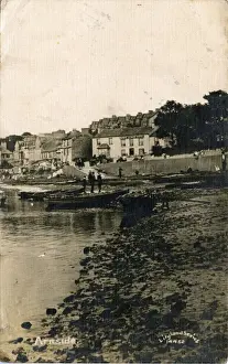 Arnside Seafront Print, Cumbria, England, 1910s
