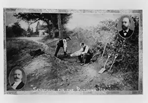 Piltdown Man Hoax Prints: Searching for the Piltdown Man