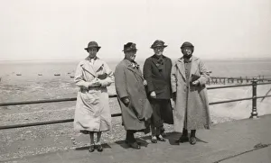 Seaside Holiday - Candid photograph - Four elderly ladies Seaside Holiday - Candid photograph - Four elderly ladies