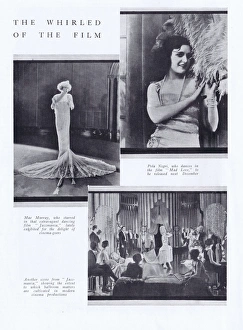 Two secenes of Mae Murray in the film Jazzmania Two secenes of Mae Murray in the film Jazzmania
