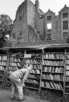 A secondhand bookshop in Hay on Wye, Breconshire A secondhand bookshop in Hay on Wye, Breconshire