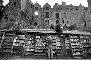 A secondhand bookshop in Hay on Wye, Breconshire, Powys A secondhand bookshop in Hay on Wye, Breconshire, Powys