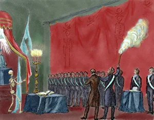 Secret Societies (nineteenth century). Initiation ceremony o Secret Societies (nineteenth century). Initiation ceremony o