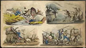 Satirical Print of Sectarian Symptoms