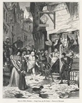 19th Century Street Scene Prints: Seigni Jean / Jester