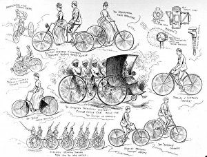 A Selection of Bicycles, 1888 A Selection of Bicycles, 1888