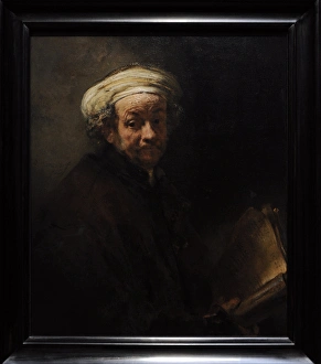 Self-portrait as the Apostle Paul, 1661, by Rembrandt (1606 Self-portrait as the Apostle Paul, 1661, by Rembrandt (1606