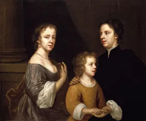 Self portrait of Mary Beale with her husband and son Self portrait of Mary Beale with her husband and son