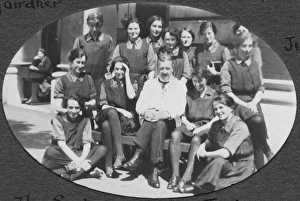 The Seniors with Mr Timberg - June 1921 The Seniors with Mr Timberg - June 1921