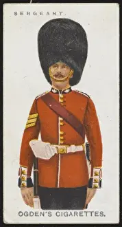 British Army Officer Uniform Prints: SERGEANT