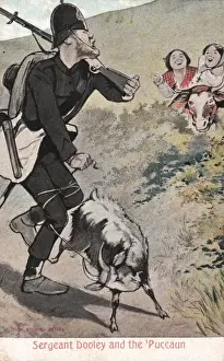 Irish Countryside Scene Prints: Sergeant Dooley and the Puccaun