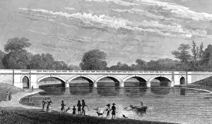 Historic London Bridges Prints: Serpentine Bridge