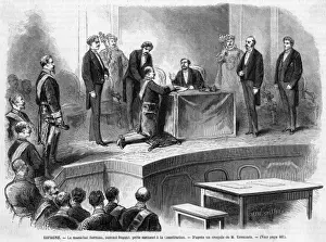 Historical Figures Of Spain Prints: Serrano Accepts