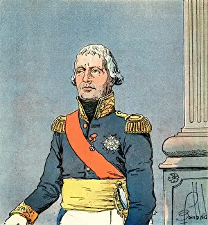 French Military Commander Prints: Serurier - Comte - Bombled