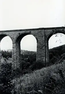 Historic Railway Bridges UK Prints: Settle to Carlisle Railway Viaduct, Arten Gill, Cumbria
