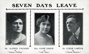 Seven Days Leave, Lyceum Theatre, Strand, London Seven Days Leave, Lyceum Theatre, Strand, London
