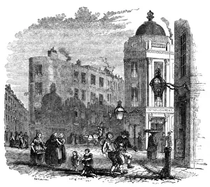 Victorian Era London Streets Prints: Seven Dials