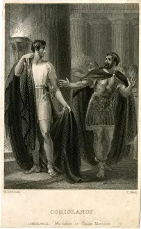 Ancient Roman Leader Prints: Shakespeare - Coriolanus