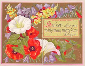 Shakespeare quotation on a greetings card Shakespeare quotation on a greetings card