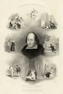 William Shakespeare Portraits Prints: Shakespeare / Tragedies