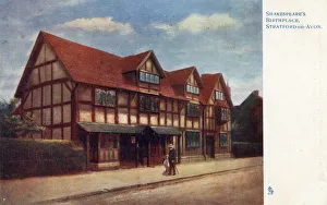 Shakespeares birthplace, Stratford-on-Avon, Warwickshire Shakespeares birthplace, Stratford-on-Avon, Warwickshire