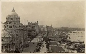 Chinese Prints: Shanghai's The Bund Print - Circa 1920s