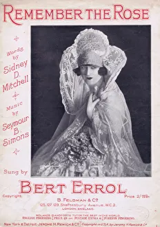 Sheet music - British female impersonator Bert Errol Sheet music - British female impersonator Bert Errol