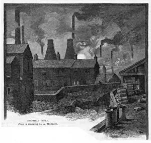Yorkshire Industrial Heritage Prints: Sheffield Smoke