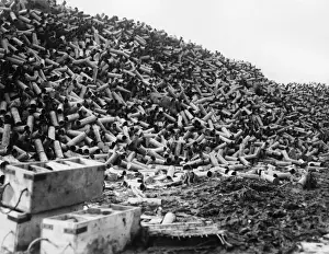 WW 1 Historical Images Prints: Shell cases 1916