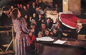 A Shelter Concert if the Crypt of a Church A Shelter Concert if the Crypt of a Church