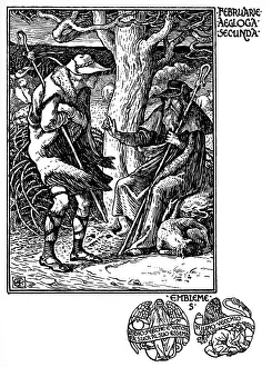 Shepherd's Calendar - Months of the year - February Shepherd's Calendar - Months of the year - February