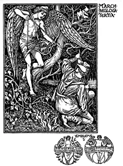 Shepherd's Calendar - Months of the year - March Shepherd's Calendar - Months of the year - March