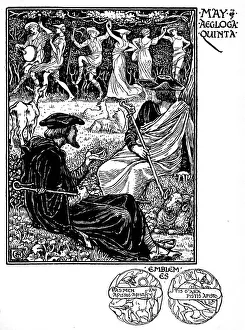 Shepherd's Calendar - Months of the year - May Shepherd's Calendar - Months of the year - May