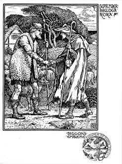 Shepherd's Calendar - Months of the year - September Shepherd's Calendar - Months of the year - September